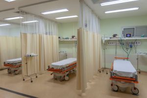 private enclosure for patients
